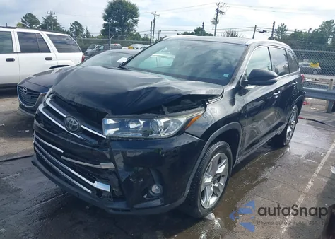2019 Toyota Highlander Limited from USA, damaged, VIN 5TDYZRFH0KS309686